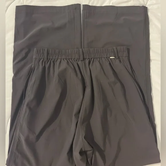 Vuori Black Wide-Leg Trousers - Picture 5 of 5